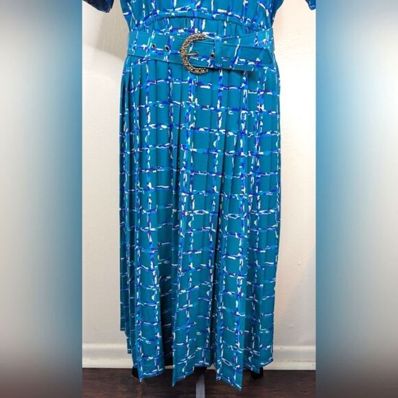 VTG Leslie Fay Feminine 80s 90s Modern Matriarch Maximalist 12P - Picture 4 of 8